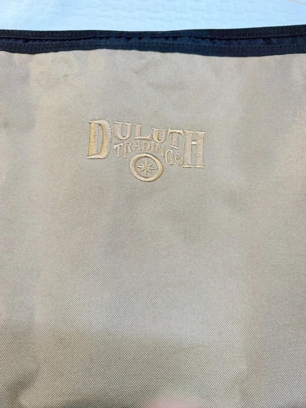 Duluth Trading Co Tan Canvas Dog Car Seat Protector